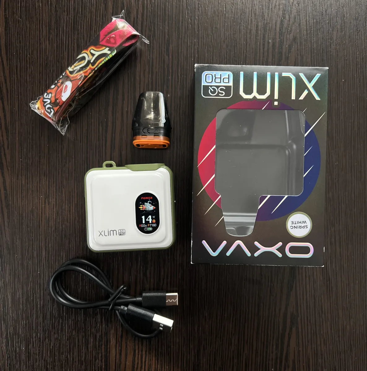 OXVA Xlim SQ Pro Spring White Pod-система