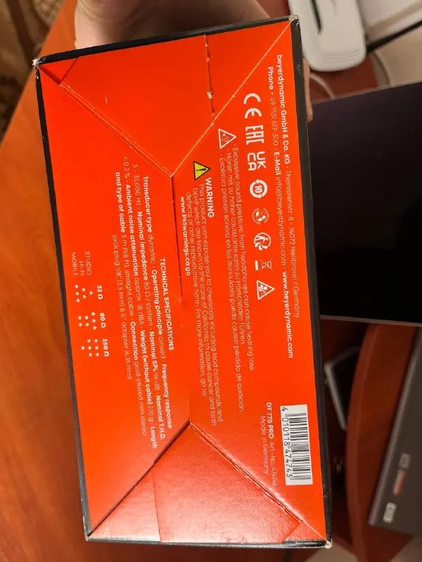 Навушники Beyerdynamic DT 770 PRO 80 Ohm — фото 7
