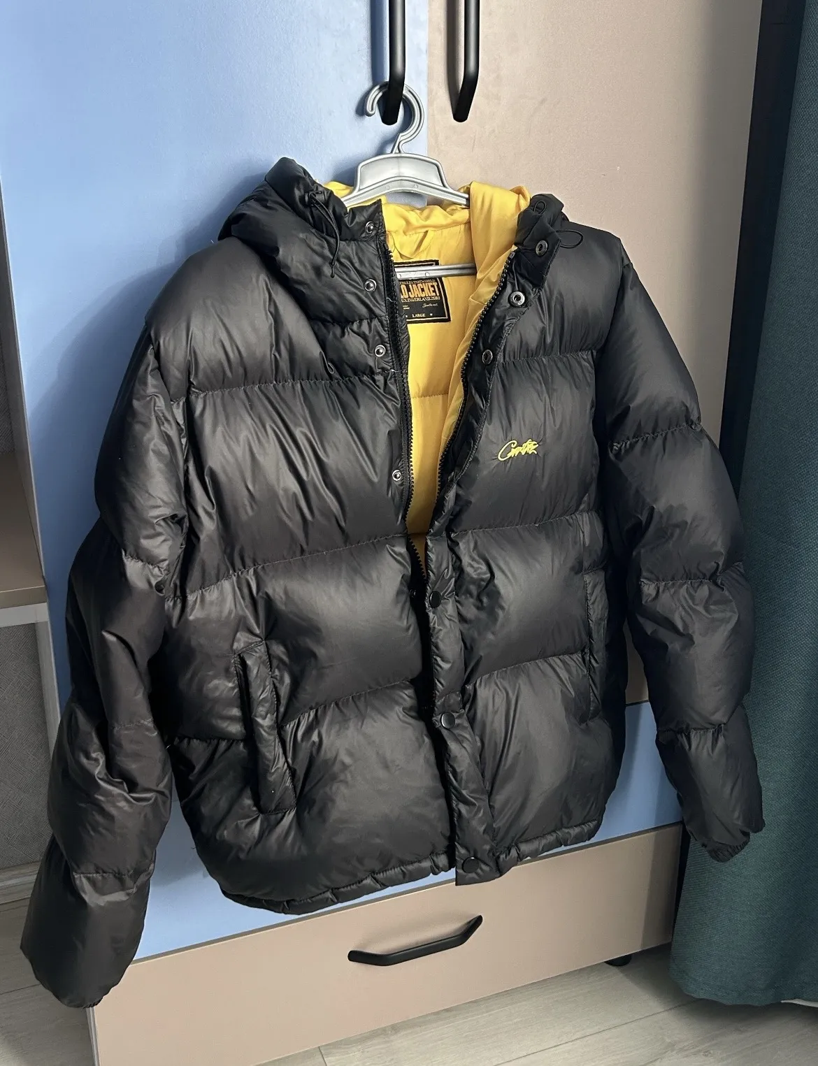 Пуховик Corteiz Bolo V2 Jacket Black