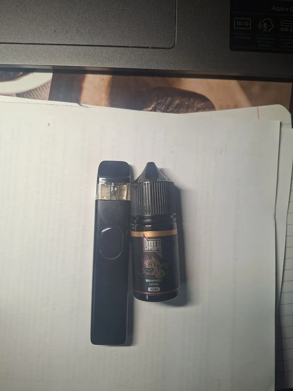Vaporesso XROS 5 с новым картриджем и жидкостью