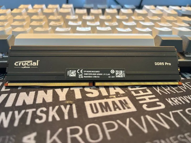 Crucial DDR5 Pro 16GB 5600MHz