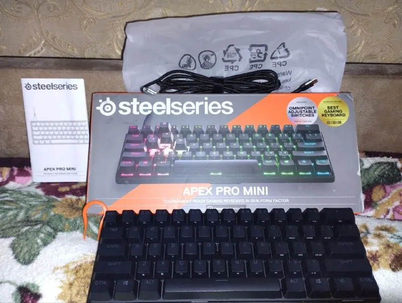 Клавіатура SteelSeries Apex Pro Mini Wired/Wireless OmniPoint 2.0