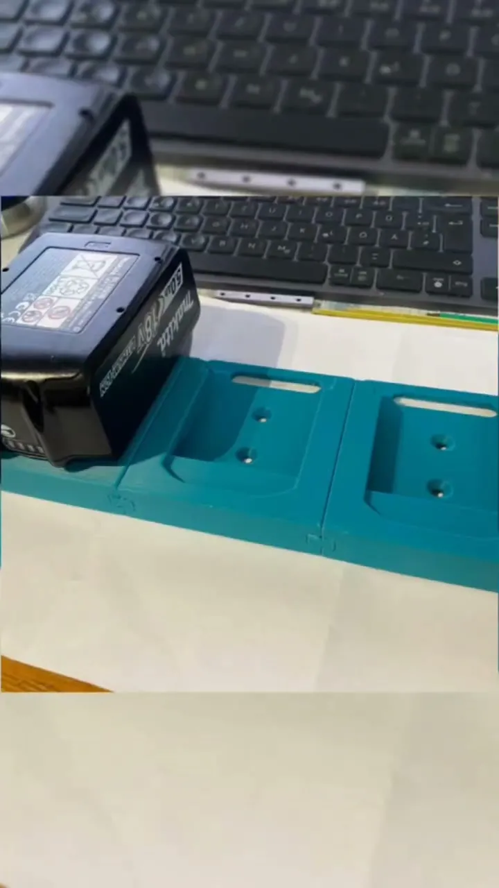 Тримач для акумуляторів Makita LXT 18V (PETG/PLA+) — фото 4