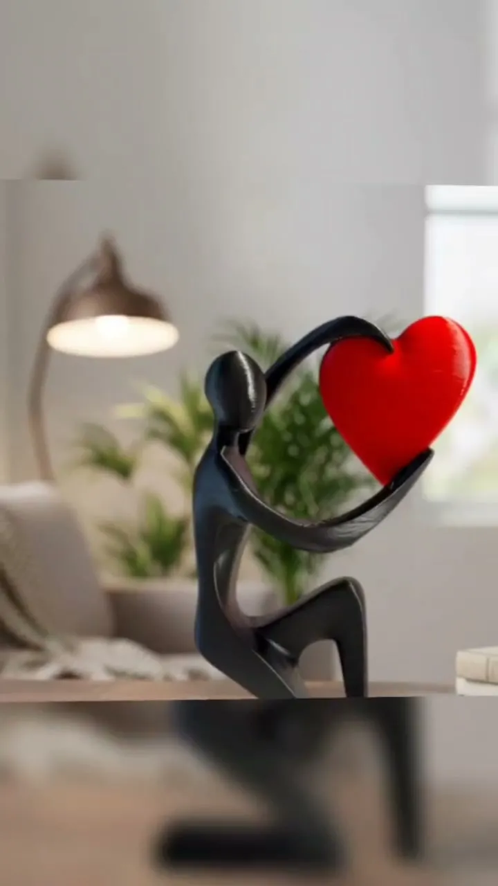 Дизайнерские статуэтки  3D Print: Минимализм, Любовь, Животные — фото 3