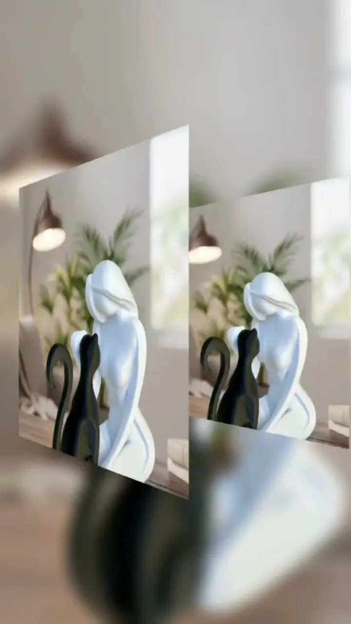 Дизайнерские статуэтки  3D Print: Минимализм, Любовь, Животные — фото 4