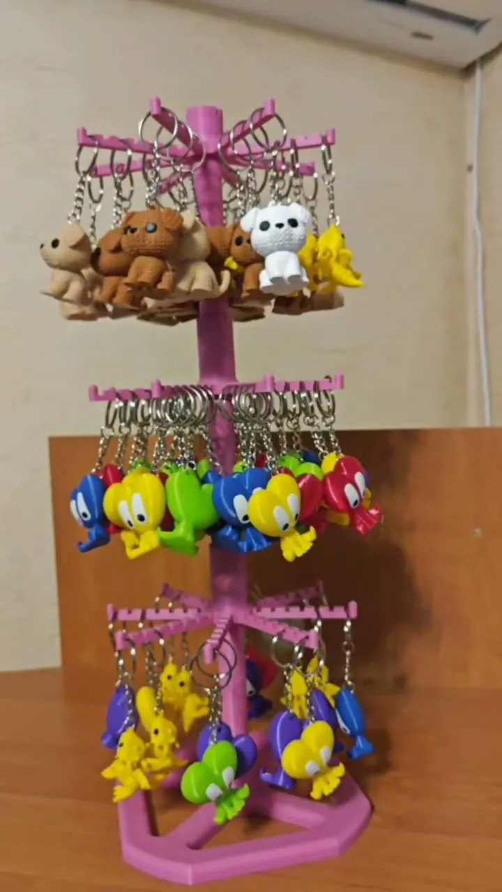 3D Print Брелоки фигурки Собачки и Сердечки — фото 4