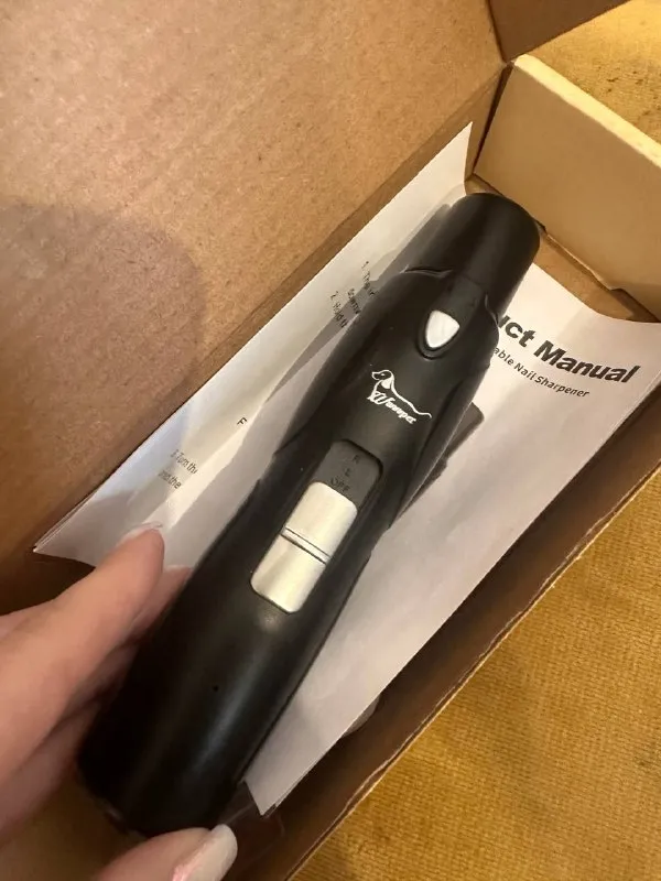 Електричний гріндер для кігтів Pecute Pet Nail Grinder USB — фото 3