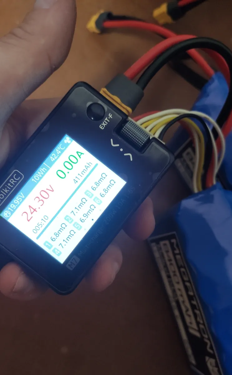 Нові батареї 6s2p, 8400mAh, Molicel P42a, 90 A, 21.6v — фото 3