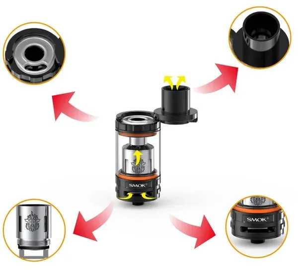 Reuleaux RX GEN3 Dual  Wismec + Smok TFV8 Full Kit — фото 4