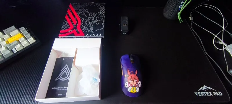 Бездротова ігрова мишка AJAZZ AJ159 Pro Custom Agnes Tachyon Anime