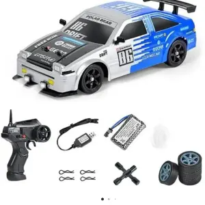 Машинка на радіоуправлінні для дрифту Toyota Sprinter 4WD