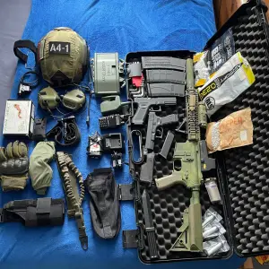 Полный страйкбольный комплект