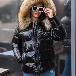 Женская зимняя Куртка Black |Стиль +  Тепло