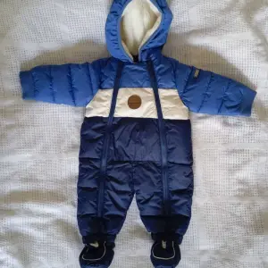Комбенизон для новорожденого зимний теплый