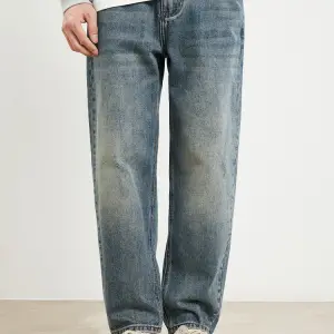 Джинсы свободные  OGC Relaxed Fit размер 28 синие премиум