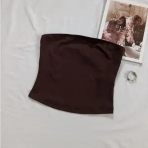 Топ бандо коричневий