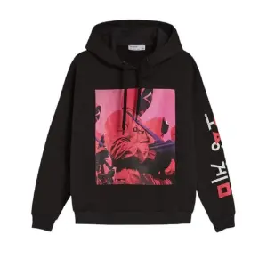 Чоловіча худі Bershka, розмір XL Принт гра в кальмара