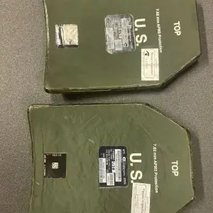 Бронеплиты Ceradyne ESAPI NIJ IV 7.62 APM2 Size XL (пара)