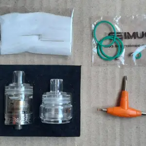 Oumier Wasp Nano MTL RTA Silver Повний комплект