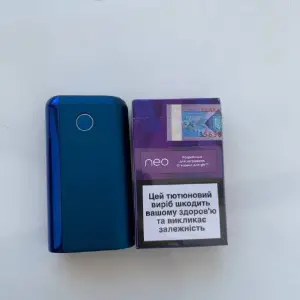 Система нагрівання тютюну GLO Hyper Blue + стіки Neo