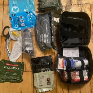 Аптечка тактична IFAK з турнікетом SOFTT-W та гемостатиком ChitoSAM