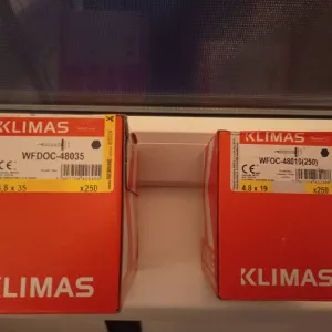 Саморізи KLIMAS WFDOC-48035 4.8x35 та WFOC-48019 4.8x19 250шт