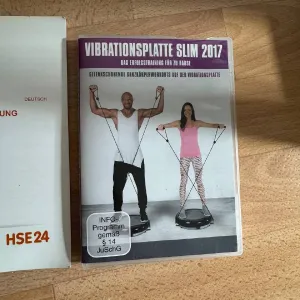 HSE24 Vibrationsplatte Slim 2017 Фітнес-аксесуари та DVD