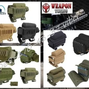 Чехол-щека на приклад MILITARY-Tek Oxford D600 Coyote/Black/Olive