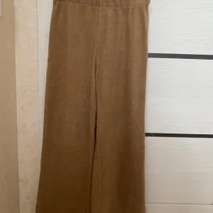 Дитячі штани Zara 152, велюрові, карамельні