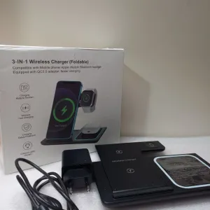 Бездротова зарядна станція 3 в 1 AND XL-1495 (для смартфона, навушників та Watch)