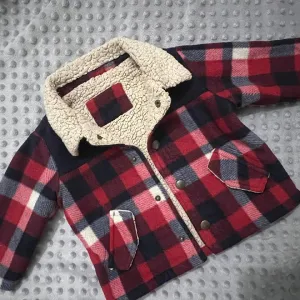 Nutmeg Дитяча тепла сорочка в клітинку 6-9 місяців (68-74 см)