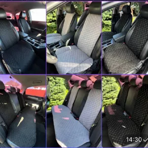 Накидки на сидіння автомобіля з алькантари (еко-замша) Власне виробництво