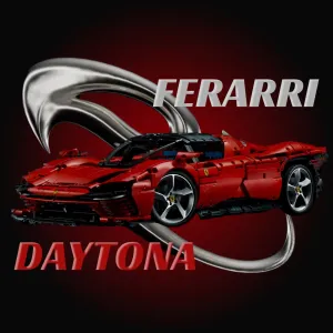 Конструктор Technic 42143 Ferrari Daytona SP3 | Масштаб 1:8 3778 деталей