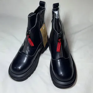 Жіночі зимові черевики еко-шкіра на хутрі