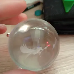 Сувенір Handmade Куля всередині статуетки Голуб миру