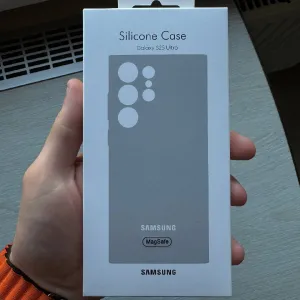 Samsung Galaxy S25 Ultra Silicone Case MagSafe Gray