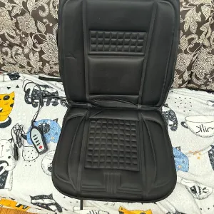 Універсальна масажна накидка на сидіння авто з підігрівом, 3 режими