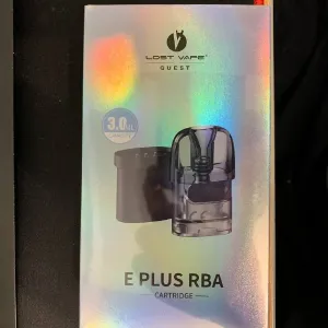 Lost Vape Thelema Elite E Plus RBA Cartridge 3.0ml + Pod