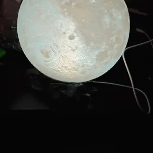 Нічник 3D Moon Lamp 18 см USB на підставці